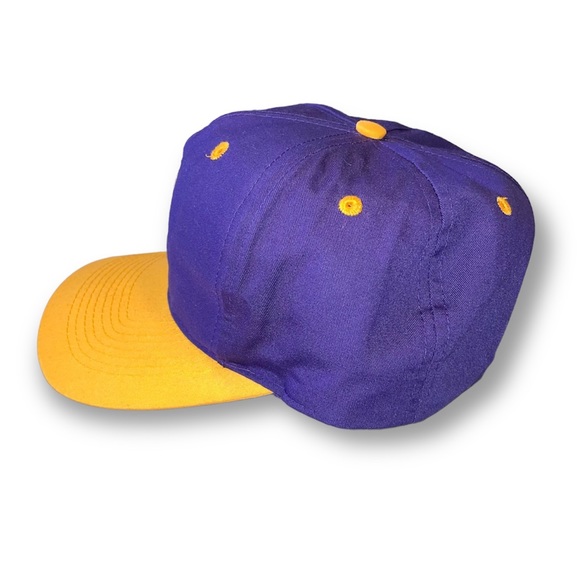 Vintage Logo Athletic Minnesota Vikings Snapback Hat - Picture 3 of 10